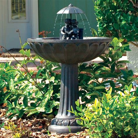 Large Bird Bath Fountain | Home Design Ideas