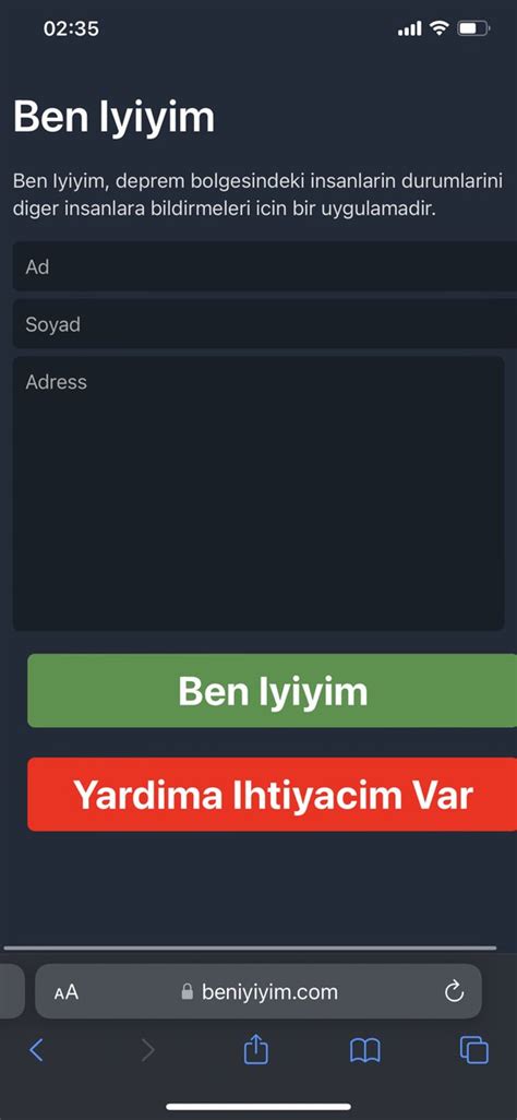 Seçil on Twitter Ad soyad adres yazarak yardıma ihtiyacım var a