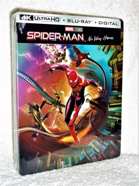 Spider Man No Way Home 2 Disc 4kblu Ray 2022 New Tom Holland