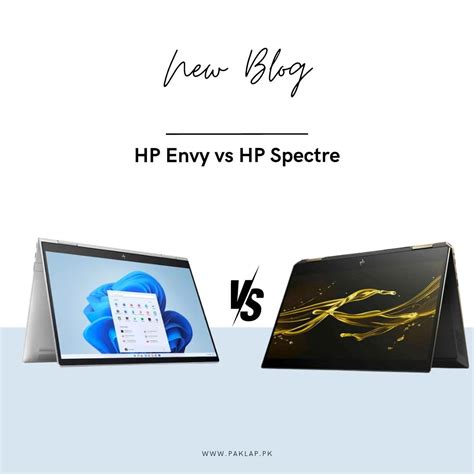 HP Envy vs HP Spectre