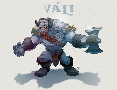 Big Gimmick: Norse God Vali on Behance