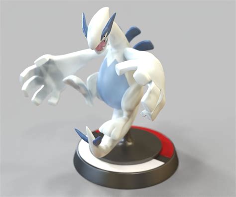 Archivo STL Lugia FAN ART FIGURA POKÉMON POKEMONObjeto de