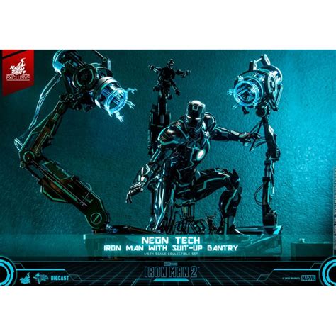 Neon Tech Iron Man Movie Masterpiece Mms D Hot Toys Iron Man