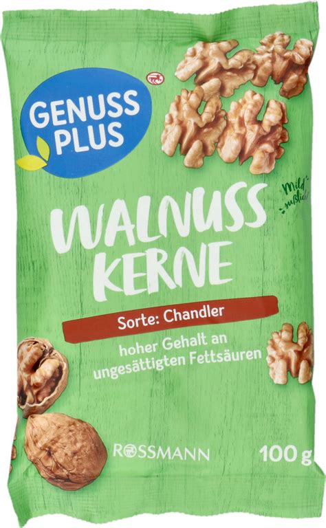 GENUSS PLUS orzechy włoskie 100 g Drogeria Rossmann pl