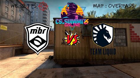 Mibr Vs Liquid Map Overpass Cs Summit Pt Br Elige