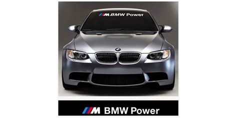 M Bmw Power Windshield Sticker Brake Caliper Sticker