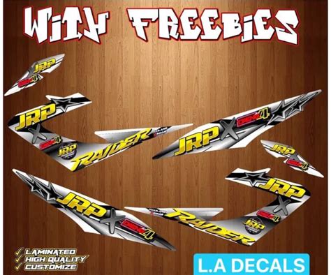 Raider 150 Reborn Jrp X Daeng Decals With Freebies Lazada PH