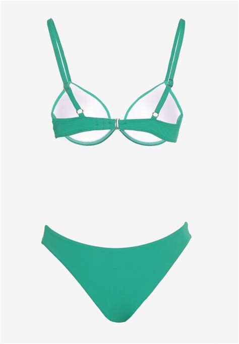 Costum De Baie Bikini Verde Born2be