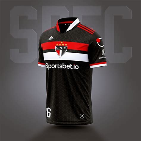 São Paulo Fc 3° Camisa Conceito Camisa Spfc Camisa De Futebol Camisa Botafogo