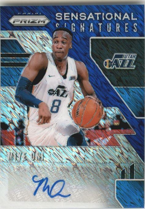 Panini Prizm Sensational Signatures Blue Shimmer Ss Moi Miye