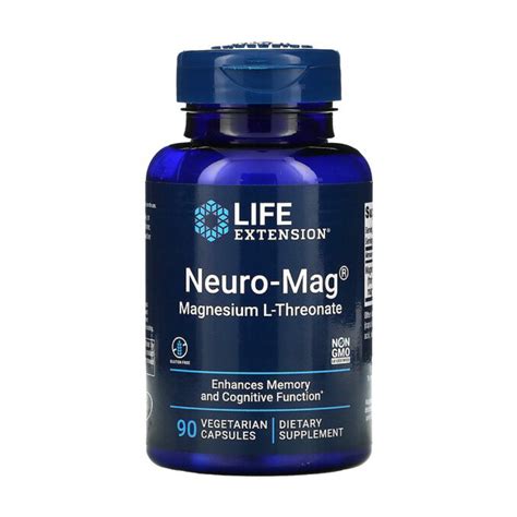 Neuro-Mag Magnesium L-Threonate 90 Caps - Loriant Health