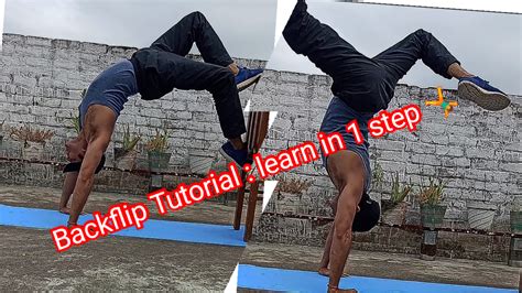 Backflip Tutorial : Learn in 1 step | UnrealisticTrends