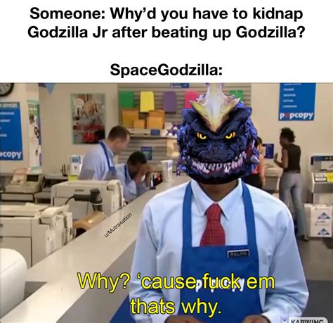 And I Can Do Whatever The Fuck I Want R Godzillamemes