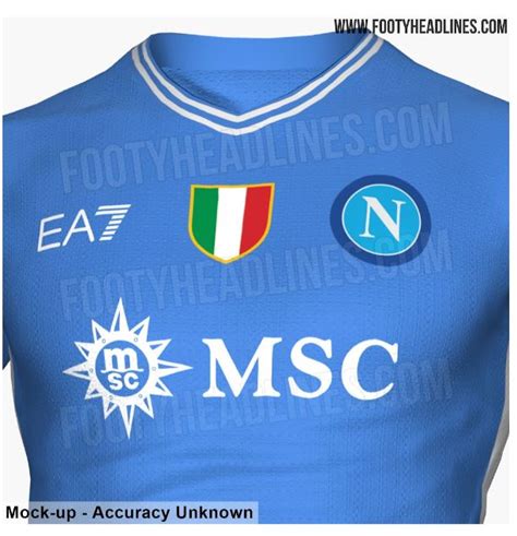 Napoli Spoilerata La Maglia 2324 Scudetto Sul Petto E Nuovo