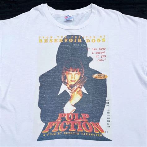 Vintage Pulp Fiction 94 90s Vtg Tarantino Movie Cannes Rare T Shirt