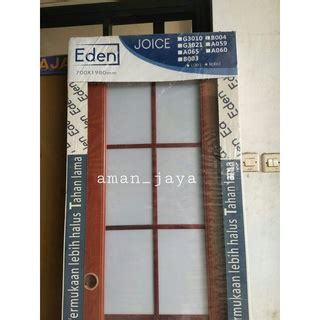 Jual Pintu Eden Joice Serat Kayu Pintu Kamar Mandi Eden Shopee