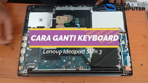 CARA GANTI KEYBOARD LENOVO IDEAPAD SLIM 3 YouTube