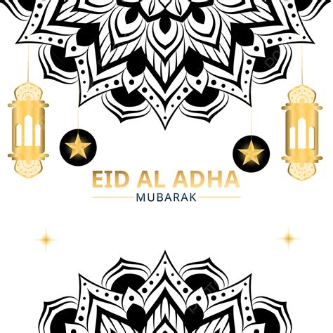 Eid Al Adha Mubarak Festival Vector Png Musulmán Contento Moderno Png Y Vector Para