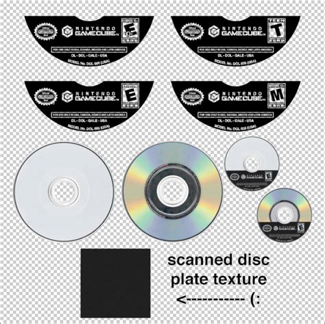 Made this GameCube disc template to put art on : r/Gamecube