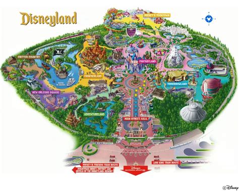 Map High-Quality Disneyland California Park Map - Klipy regarding ...