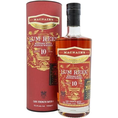 Macnairs Lum Reek Cask Strength Batch Year Old Whisky Abv