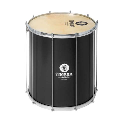 Surdo 18 X55 Cm Negro Mate Timbra 10 Div Ref Ti15932 Tukebatukes