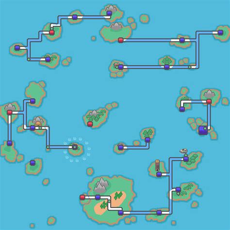 Orange Islands Region Map HGSS style by malice936 on DeviantArt