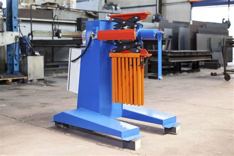 Motorized Decoiler For Sheet Metal Horizontal Ritm Industry