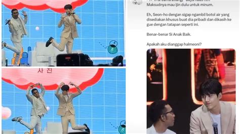 FANMEET KIM SEONHO DI INDONESIA BERSAMA MC INDRA HERLAMBANG YouTube