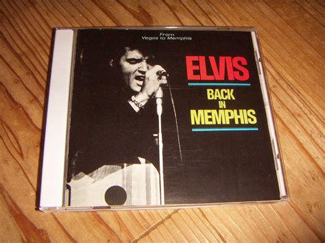 【やや傷や汚れあり】cd：elvis Presley Back In Memphis バック・イン・メンフィス エルヴィス・プレスリーの落札