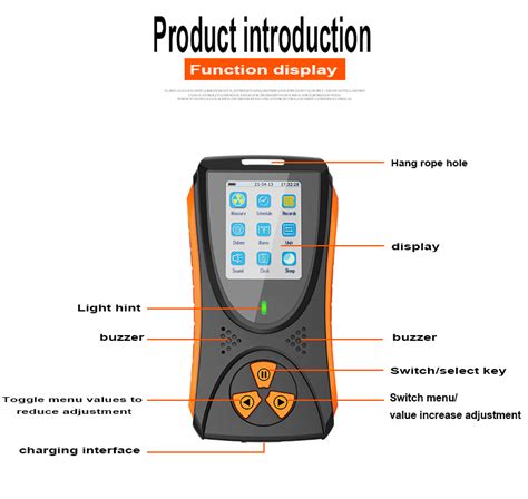 High Quality Personal Radiation Dosimeter Alarm Radioactive Geiger