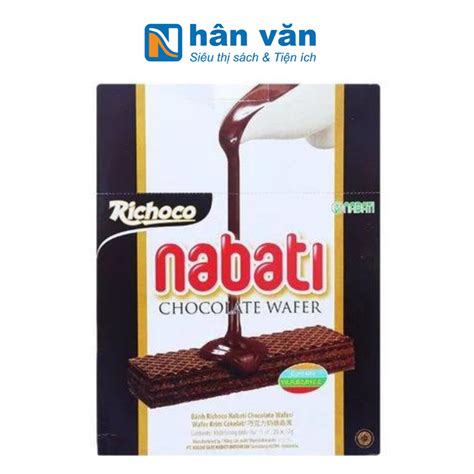 Bánh Sôcôla dạng xốp Richoco Nabati Chocola Wafer 15gr x20 6 Shopee