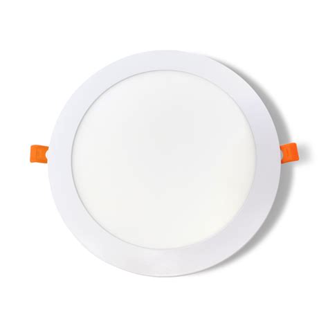 Plafón Led Redondo Empotrable 6W 6400K Luz Fría Blanca MR LED PANAMÁ