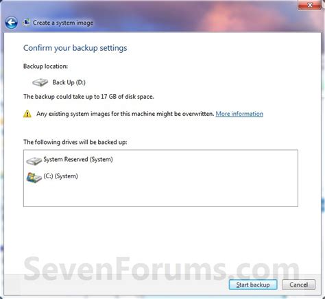 Backup Complete Computer - Create an Image Backup | Tutorials