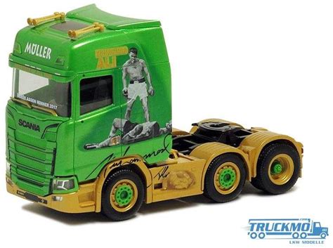 Herpa M Ller Muhammad Ali Scania Cs Hd Zugmaschine Truckmo