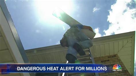 A Dangerous And Deadly Heat Wave Is Scorching The Midwest Nbc News