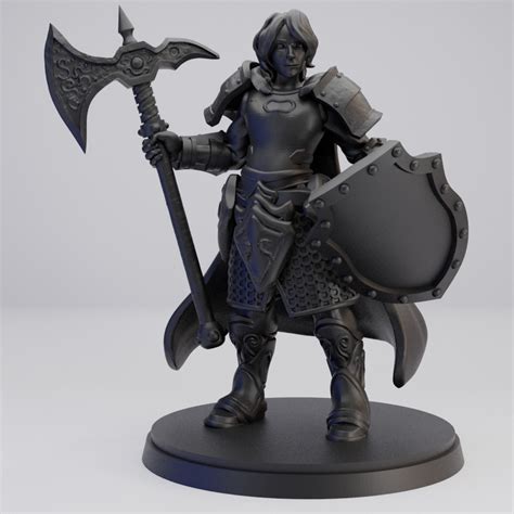 Hot Goblin 戦士フィギュアバトルアックスと盾 ホットゴブリン