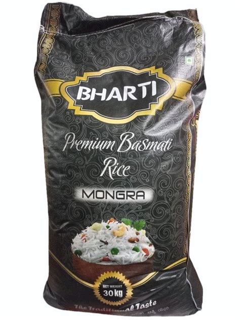 30kg Bharti 1121 Premium Mongra Basmati Rice At 960 Bag Basmati