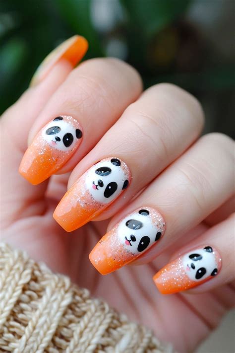 25 Cute And Creative Panda Nail Art Ideas To Try Aesthetiquelife