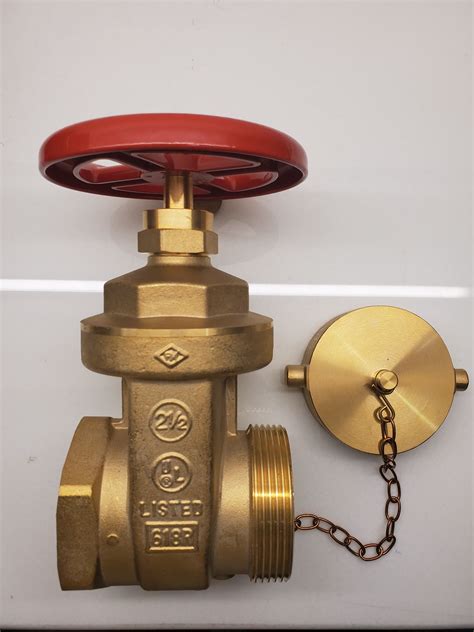 Fire Hose Valve 2 1 2 A53 2 5 65mm Wet Standpipe DEPARMENT FIRE