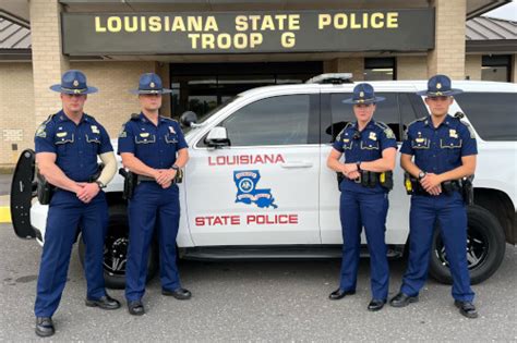 Troop G Welcomes Four New Troopers In Northwest Louisiana Bienville Parish Journal