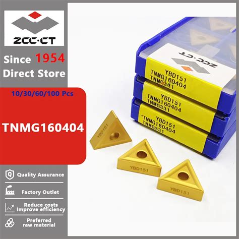 Zccct Original Tnmg Tnmg Finishing Medium Turning Carbide