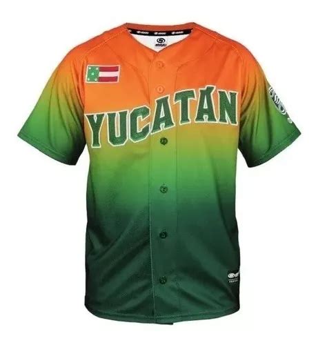 Jersey Beisbol Leones Yucat N Caballero Gira Visita Env O Gratis