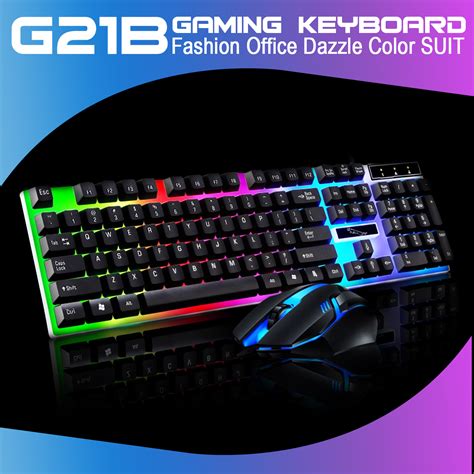 Yilima Gaming Keyboard Semi Mechanical RGB Backlight Premium Quality Keyboard With RGB Gaming ...