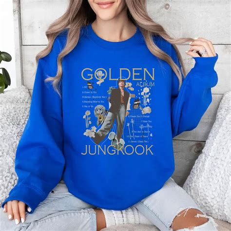 Everfind Bts Jungkook Kpop Shirt Golden Album Jung Kook Jk T Shirt