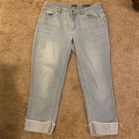 J Jill Jeans Jjill Denim Jeans Authentic Fit Cropped Poshmark