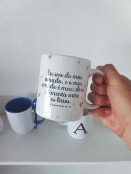 Caneca personalizada frase Bíblica Cristã Sublime Caneca