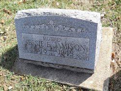 Jessie Eliza Cordell Jamison M Morial Find A Grave