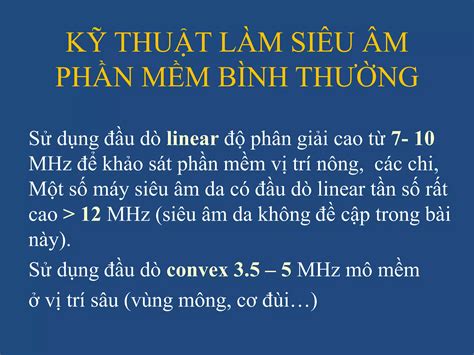 SIÊU ÂM MÔ MỀM TRONG BỆNH LÝ CƠ XƯƠNG KHỚP PPT