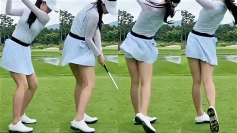 세로골프tv 예쁘고 멋진 Beautiful Swing 👍👍 Klpga 최이진 프로 스윙 모음 최이진프로 미녀골퍼